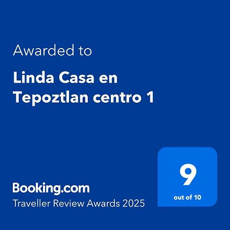 Villa Linda Casa En Tepoztlan Centro 1 Exterior foto